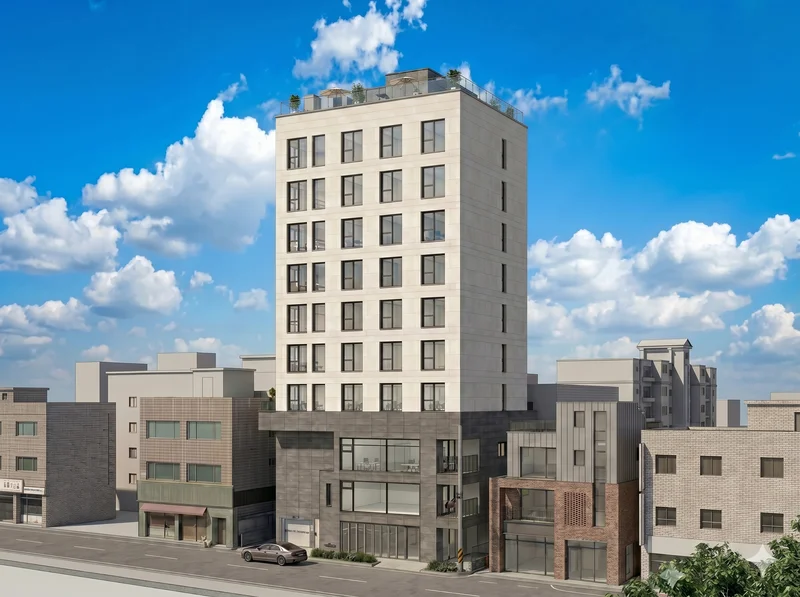 파크뷰 송파 정면 조감도